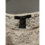 Forever 21  White Lace Dress Size Small Photo 2