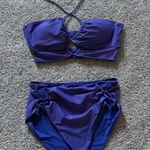 Aerie Purple  Swimsuit Set Photo 0