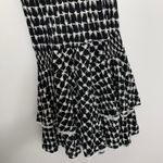 Poupette St. Barth Donna Strappy Dress Black Net Tassel Small Photo 14