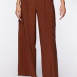 Forever 21 Brown Belted Straight-Leg Cargo Pants Photo 1