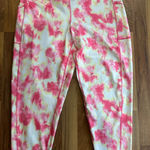 Ideology NWOT-  Pink and Yellow Tie-Dye Joggers Photo 0