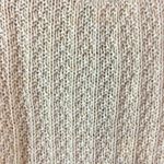 Knit Maven Womens Yellow Short Sleeve Ivory Knit Sweater Top Size M Size M Photo 5