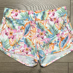 Hurley NWOT  2.5" Floral Boardshorts Swim Surf Beach Shorts Pink blue Size Small Photo 0