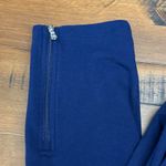 Lauren Active Ralph Lauren Navy Blue Leggings Womens Medium Zip Ankle pockets M Photo 2