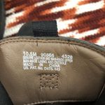 Timberland Ankle Slip On Chelsea Genuine Leather Black Gothic Grunge Biker Chukka Boots-Size 10.5M Photo 3