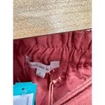 Skies Are Blue  Pink Jolie Tie Front Linen Skirt Asymmetrical Women Large NWT Photo 5