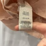 Soft Surroundings  Corinna Womens Small Peach Pink Floral Embroidered Sweatshirt Photo 5