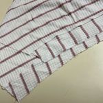 Altar'd State  Womens White Striped Waffle Knit Top - Size Large - EUC Photo 3