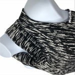 Nina Leonard  Lemmie Sleeveless Snakeskin Midi Dress Black & White Medium Photo 7