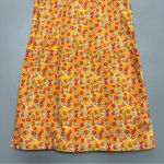 Caroline Constas Calla Mini Dress Floral Off The Shoulder Women’s M Orange Size M Photo 3