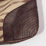 Jessica Simpson  Brown Zebra Handbag Photo 2