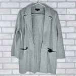 J.Crew 365 Sophie Open Front Sweater Blazer in Heather Gray Size XS Photo 4