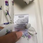 For Love & Lemons NWT White Floral Viola Mini Dress Size L Photo 12