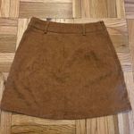 SheIn Brown Corduroy Skirt Photo 3