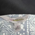 Athleta Womens Dunes Lightweight Dress Size S Pocket Black White Midi Tank Dress Photo 4