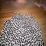 Loft Black and White Polka Dot Women's Top Photo 5