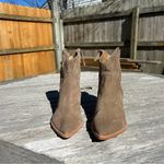 Dolce Vita Anthropologie Solow Suede Western‎ Heel Ankle Bootie women size 9 Photo 3