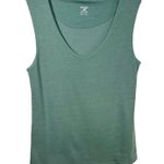 Horny Toad & Co Medium Tank Top Sleeveless V Neck Green Capsule Casual Knit 348 Photo 0