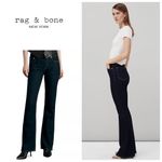 Rag and Bone New. high rise flare jeans. Size 32. Retails $255 Photo 1
