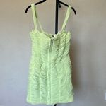 House Of CB House of CB Cate Lime Ruched Mesh Mini Dress NWOT Size XL Photo 5
