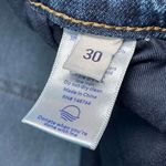 Oliver Logan  Eco-Friendly Denim Jeans Size 30 Button-fly Dark Aged Vintage Wash Photo 5