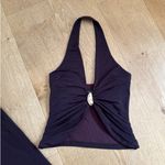 White Fox Boutique White Fox Halter Top & Maxi Skirt  Forever & Ever Size XS Plum Purple Photo 1