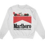 Marlboro Racing Sweatshirt White Size L Photo 0