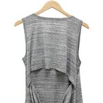 Fabletics Eileen Open Back Midi Dress Gray Space Dye Jersey Knit Size Medium Photo 4