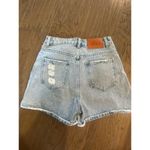 Princess Polly  distressed Jean shorts Photo 5