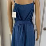 Majestic FILATURES Stretch Linen Spaghetti-Strap Dress With Soft Tie Photo 9