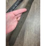 Echt Leder Leather Black Genuine Leather Women's Belt Made in Italy Large Photo 4