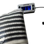 Nine West NWTs Womens 3X Plus Crochet Dress Black White Stripes Resort Summer Photo 6