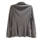 Talula Aritzia  Pima Cotton Blazer Grey Size 2 Photo 1