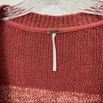 Free People Southport Beach Cardigan Small Striped Oversized Photo 5