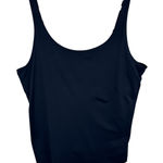 Chico's Black Nylon Scoop Neck Adjustable Strap Bra Lined Stretchy Tank Top Sz L Photo 0