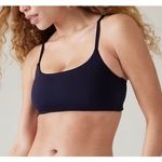 Athleta New XXS Scoop Bikini Top D-DD 2x-Small Dress Blue Photo 0