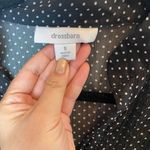 Dress Barn Y2K sheer stand collar polka dot blouse Photo 3