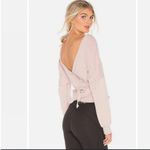 Free People Movement Charlotte Taupe Pink Wrap Top Size Medium Photo 1