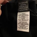 Diane Von Furstenberg  Lendra Leather Stripe Skinny Ankle Pants Black Purple 0 Photo 6