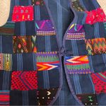 Vintage Boho Hippie Patchwork Embroidered Vibes Unique Festival Vibes Blue Size undefined Photo 6