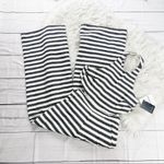 Mara Hoffman  Women's‎ Black Striped Jacquard Halter Cutout Jumpsuit Size 4 Photo 3