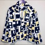 Erin London  Retro MOD Geometric printed jacket Photo 5