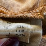 Free People  High Waist Abby Chino Pants Size 6 Mustard Gold Photo 7