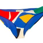 Mara Hoffman  Zoa Bikini Bottom - Cream Multi Size S Photo 1