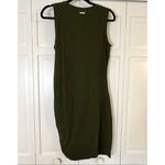 Michael Kors green ruched side tank dress size Large Photo 5