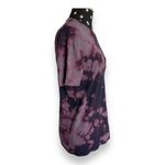 Old Navy  Womens Tee Size S Soft Washed Purple‎ Tie Dye Wave Pocket Shirt Photo 1