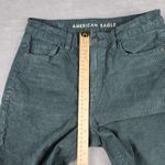American Eagle Corduroy Green Mom Straight Jean Pants Size 4 Photo 4