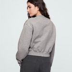 Cult Gaia Gap x  Gray Athletic Cropped Sweatshirt Womens Size S Photo 1