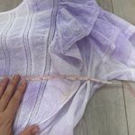 Love Shack Fancy Love Shack Fancy Natasha Heritage mini ruffle dress purple size large pastel Photo 11