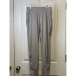 Athleta Womens Gray Trekkie Pants Nylon Jogger Zip Ankle Capri Stretch Pants 2 # Photo 6